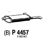 FENNO STEEL - P4457 - Глушитель OPEL ASTRA F 1.4-1.6 92-98
